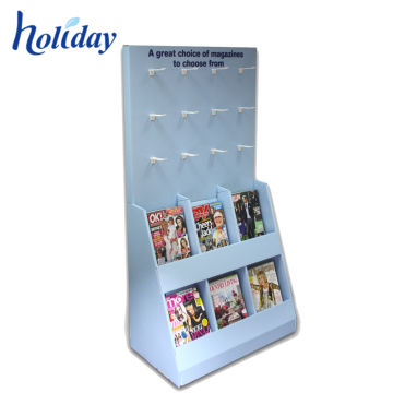 Boden Karton Handy Zubehör Display Rack mit Haken